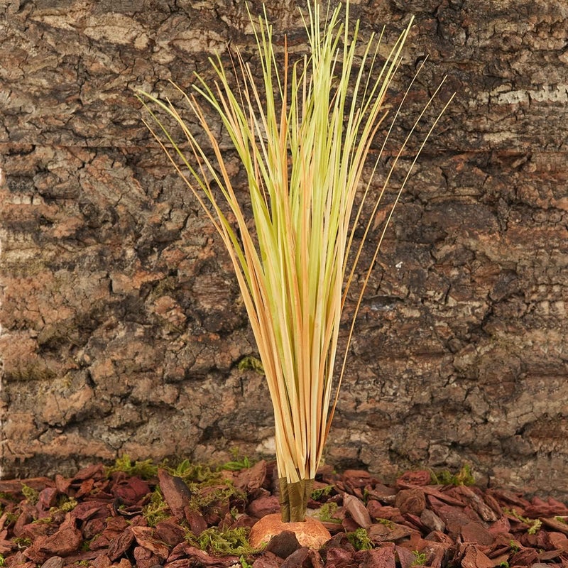 WOLEDOE Fake Desert Dry Grass, Reptile Plants for Terrarium, Bearded Dragon Tank Accessories Habitat Decor fit Crested Gecko Leopard Lizard Chameleon Ball Python Snake - Image 2